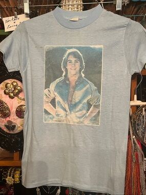 80’s Heart Throb Shaun Cassidy T Shirt True Vintage